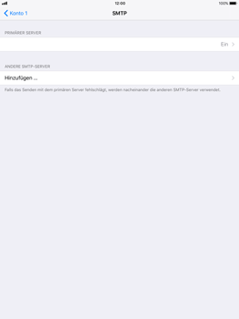 Apple iPad Air - E-Mail - Konto einrichten - 1 / 1