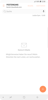 Samsung Galaxy Note9 - E-Mail - Konto einrichten (outlook) - 12 / 14