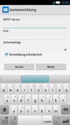 Alcatel Idol S - E-Mail - Konto einrichten - 0 / 0