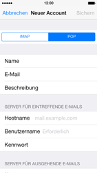 Apple iPhone 5s - E-Mail - Konto einrichten - 1 / 1