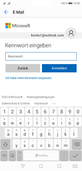 Huawei P20 - E-Mail - Konto einrichten (outlook) - 8 / 12