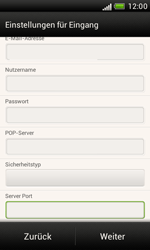 HTC Desire X - E-Mail - Konto einrichten - 1 / 1