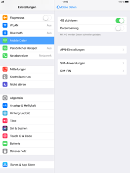 Apple iPad mini 3 - Internet - Manuelle Konfiguration - 6 / 20