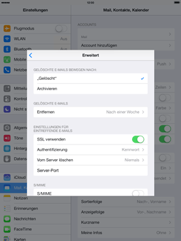 Apple iPad Air - E-Mail - Konto einrichten - 22 / 27
