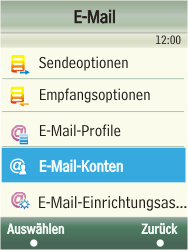 Samsung TouchWiz - E-Mail - Konto einrichten - 13 / 25