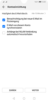 Huawei Mate 20 - E-Mail - Konto einrichten (yahoo) - 7 / 10