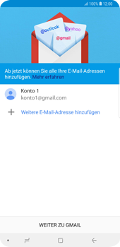 Samsung Galaxy S9 Plus - E-Mail - Konto einrichten (gmail) - 13 / 16