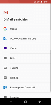Samsung Galaxy S8 - E-Mail - Konto einrichten (gmail) - 1 / 1