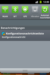 Samsung Galaxy Ace i - Internet - Automatische Konfiguration - 6 / 12