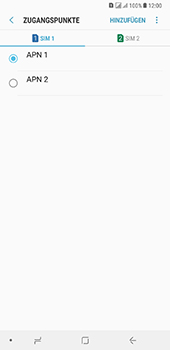 Samsung Galaxy A8 Plus (2018) - Internet - Apn-Einstellungen - 0 / 0