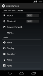 LG Google Nexus 5 - Internet - Manuelle Konfiguration - 0 / 0