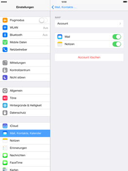 Apple iPad Air - E-Mail - Konto einrichten - 16 / 28