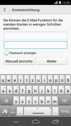 Huawei Ascend P7 - E-Mail - Konto einrichten - 0 / 0