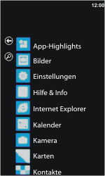 Nokia Lumia 800 - E-Mail - Konto einrichten - 2 / 2