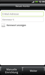 HTC Desire S - E-Mail - Konto einrichten - 1 / 1