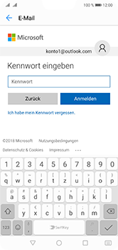 Huawei P20 Lite - E-Mail - Konto einrichten (outlook) - 8 / 12