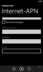 HTC Windows Phone 8S - Internet - Apn-Einstellungen - 0 / 0