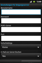 Sony Xperia Go - E-Mail - Konto einrichten - 0 / 0