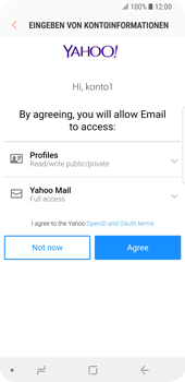 Samsung Galaxy S9 - E-Mail - Konto einrichten (yahoo) - 9 / 12