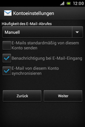 Sony Xperia E - E-Mail - Konto einrichten - 2 / 2