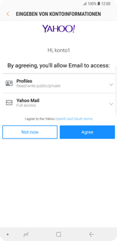 Samsung Galaxy Note9 - E-Mail - Konto einrichten (yahoo) - 10 / 13