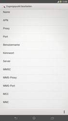 Sony Xperia Z Ultra LTE - Internet - Manuelle Konfiguration - 11 / 20