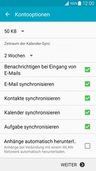 Samsung Galaxy Note 4 - E-Mail - Konto einrichten (outlook) - 2 / 2