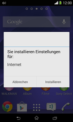 Sony Xperia E1 - Internet - Automatische Konfiguration - 0 / 0