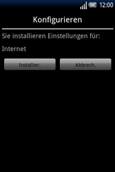 Sony Ericsson Xperia X8 - Internet - Automatische Konfiguration - 1 / 1