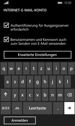 Nokia Lumia 635 - E-Mail - Konto einrichten - 0 / 0