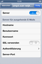 Apple iPhone 4 - E-Mail - Konto einrichten - 1 / 1