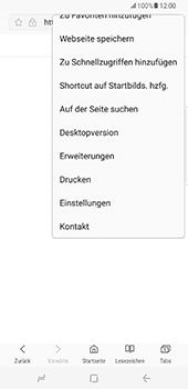 Samsung Galaxy S8 Plus - Internet - Apn-Einstellungen - 0 / 0