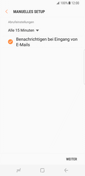 Samsung Galaxy S8 - E-Mail - Konto einrichten - 0 / 0