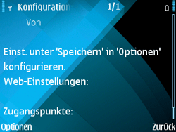 Nokia E71 - Internet - Automatische Konfiguration - 10 / 15