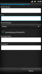 Sony Xperia S - E-Mail - Konto einrichten - 12 / 18