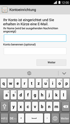 Huawei Ascend G6 - E-Mail - Konto einrichten - 1 / 1