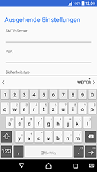 Sony Xperia X Performance - E-Mail - Konto einrichten - 0 / 0