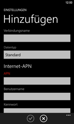 Nokia Lumia 920 LTE - Internet - Manuelle Konfiguration - 1 / 1