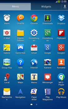 Samsung Galaxy Tab 3 8-0 LTE - E-Mail - Konto einrichten - 2 / 2