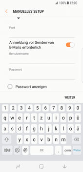 Samsung Galaxy S8 - E-Mail - Konto einrichten - 0 / 0