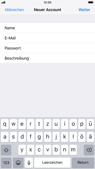Apple iPhone 8 Plus - E-Mail - Konto einrichten - 9 / 30