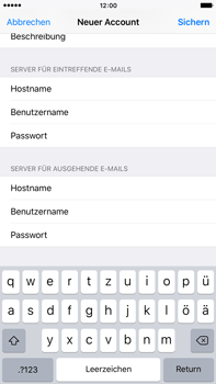 Apple iPhone 6 Plus - E-Mail - Konto einrichten - 1 / 1