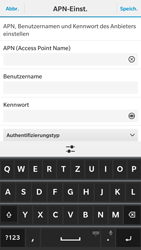 BlackBerry Leap - Internet - Manuelle Konfiguration - 8 / 21