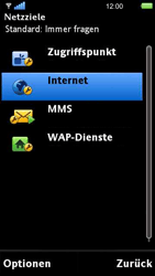 Sony Ericsson U5i Vivaz - Internet - Manuelle Konfiguration - 2 / 2