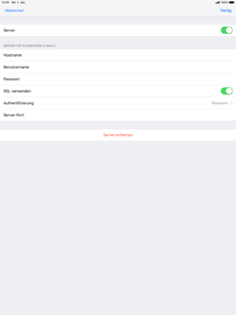 Apple iPad Pro 12.9 inch - E-Mail - Konto einrichten - 18 / 27