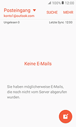 Samsung Galaxy Xcover 3 VE - E-Mail - Konto einrichten (outlook) - 7 / 9