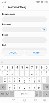 Huawei P20 Pro - E-Mail - Konto einrichten - 1 / 1