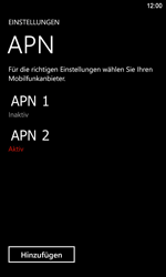 Nokia Lumia 920 LTE - Internet - Manuelle Konfiguration - 2 / 2