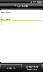 HTC Desire - E-Mail - Konto einrichten - 1 / 1