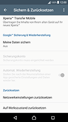 Sony Xperia X Performance - Fehlerbehebung - Handy zurücksetzen - 0 / 0